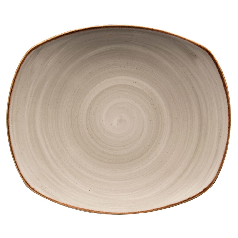 GET 7 1/2" Round Artisan Plate - Porcelain, Gray (PP1607722024)