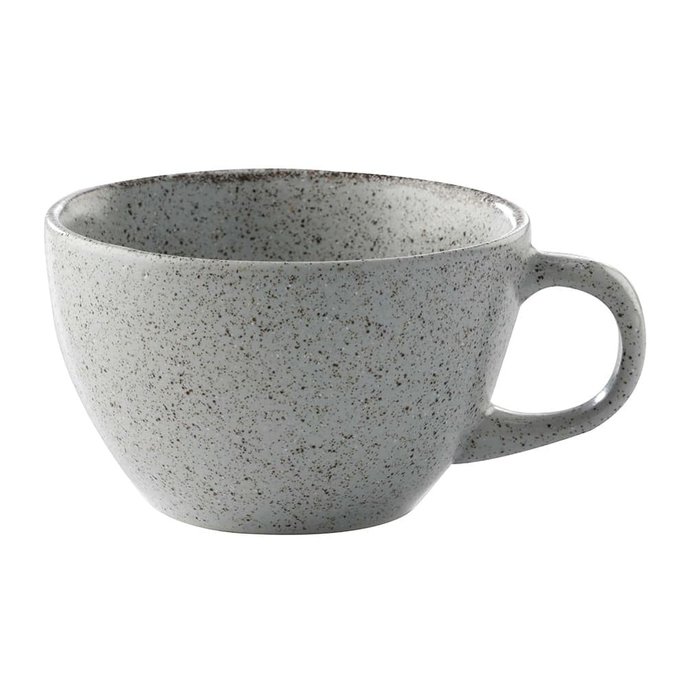 GET 8 4/5 oz Cosmos Moon Tea Cup - Porcelain, Speckled Gray (PP1944904424)