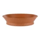 GET 9&quot; Round Fast Food Basket, Plastic, Terracotta (RB-892-TER) thumbnail 2
