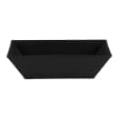 GET Rectangular Serving Basket - 8" x 4 1/2" x 2", Polypropylene, Black (RB-893-BK) thumbnail 3