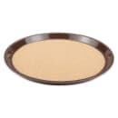 GET 14" Round Serving Tray, Plastic, Brown (RCT-14-BR) thumbnail 3