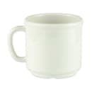 GET 12 oz Plastic Coffee Mug, Ivory (S-12-IV) thumbnail 2