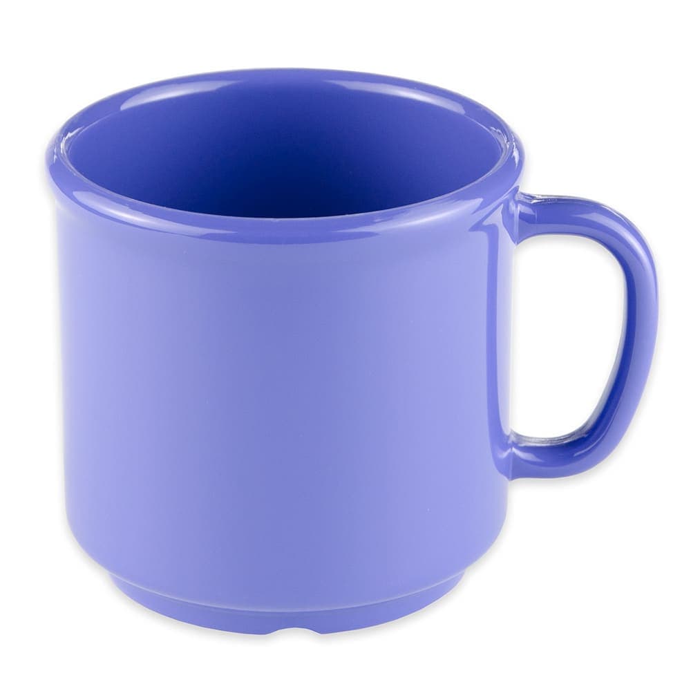 GET 12 oz Plastic Coffee Mug, Blue (S-12-PB)