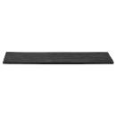 GET Rectangular Display Shelf, 12 3/4" x 5", Melamine, Faux Slate (SB-1350-BK) thumbnail 3