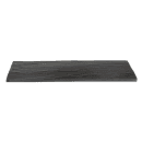 GET Rectangular Display shelf, 14" x 7", Melamine, Faux Slate (SB-1470-BK) thumbnail 3