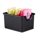 GET Rectangular Sugar Caddy - Plastic, Black (SC-66-BK) thumbnail 5