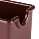 GET Rectangular Sugar Caddy - Plastic, Brown (SC-66-BR) thumbnail 4