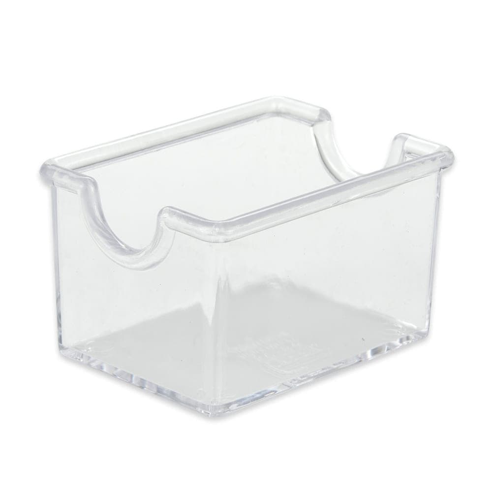GET Rectangular Sugar Caddy - Plastic, Clear (SC-66-CL)