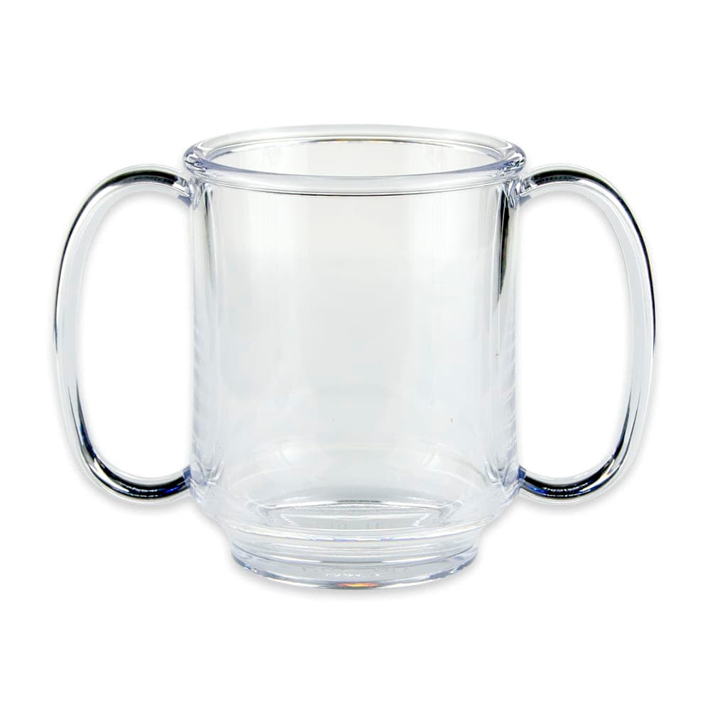 GET 8 oz Coffee Mug, Plastic, Clear (SN-103-CL)