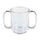 GET 8 oz Coffee Mug, Plastic, Clear (SN-103-CL) thumbnail 2