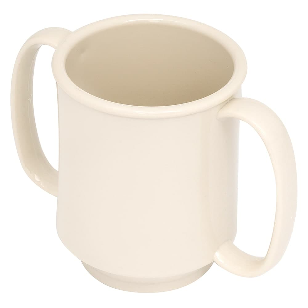 GET 8 oz Coffee Mug, Plastic, White (SN-103-IV)