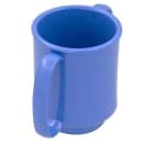 GET 8 oz Coffee Mug, Plastic, Blue (SN-103-PB) thumbnail 3