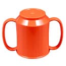 GET 8 oz Coffee Mug, Plastic, Orange (SN-103-RO) thumbnail 5