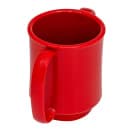 GET 8 oz Coffee Mug, Plastic, Red w/ Black Speckles (SN-103-RSP) thumbnail 4