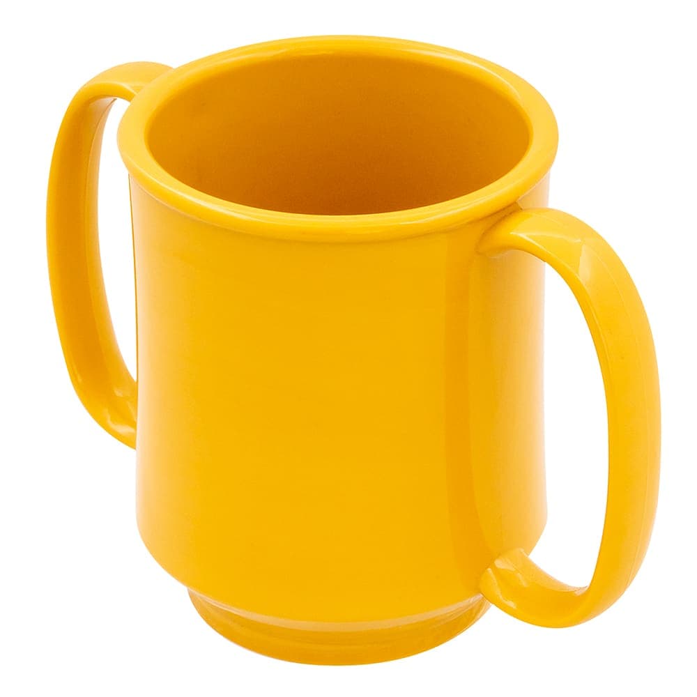 GET 8 oz Coffee Mug, Plastic, Yellow (SN-103-TY)