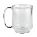 GET 8 oz Coffee Mug, Plastic, Clear (SN-104-CL) thumbnail 2