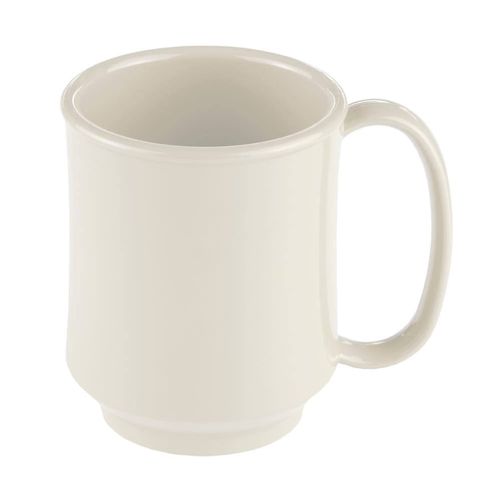 GET 8 oz Coffee Mug, Plastic, Ivory (SN-104-IV)