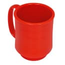 GET 8 oz Coffee Mug, Plastic, Orange (SN-104-RO) thumbnail 2
