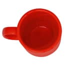 GET 8 oz Coffee Mug, Plastic, Orange (SN-104-RO) thumbnail 3