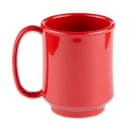 GET 8 oz Coffee Mug, Plastic, Black (SN-104-RSP) thumbnail 2