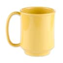 GET 8 oz Coffee Mug, Plastic, Yellow (SN-104-TY) thumbnail 2