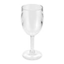 GET 8 oz Wine Glass, SAN Plastic, Clear (SW-1404-1-SAN-CL) thumbnail 2