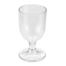 GET 8 oz Round Goblet, SAN Plastic, Clear (SW-1413-1-CL) thumbnail 2