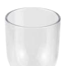 GET 8 oz Round Goblet, SAN Plastic, Clear (SW-1413-1-CL) thumbnail 4