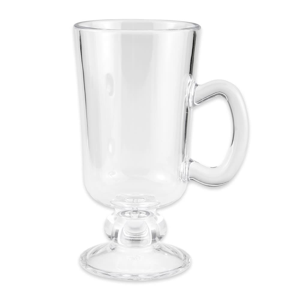 GET 10 oz Plastic Irish Coffee Mug, Clear (SW-1449-CL)