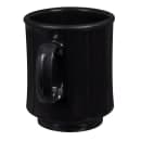 GET 8 oz Plastic Coffee Mug, Black (TM-1308-BK) thumbnail 3
