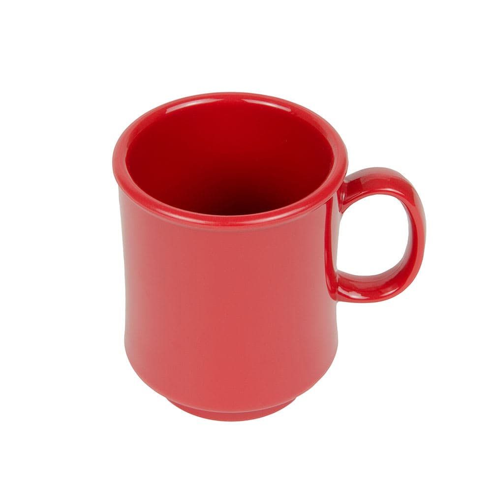 GET 8 oz Plastic Coffee Mug, Cranberry (TM-1308-CR)