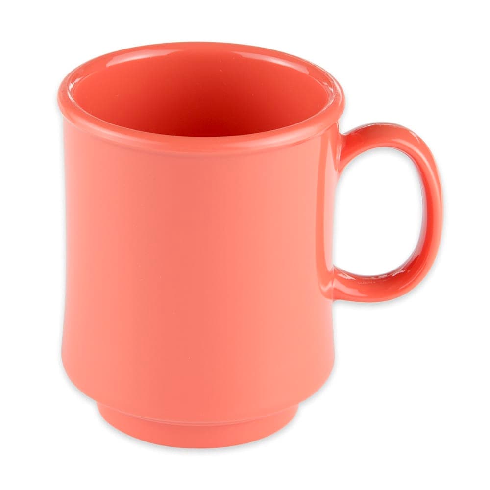 GET 8 oz Plastic Coffee Mug, Orange (TM-1308-RO)