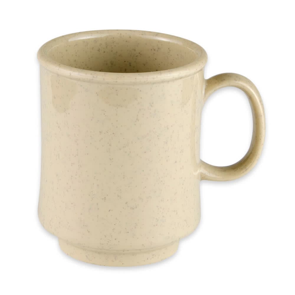 GET 8 oz Plastic Coffee Mug, Sandstone (TM-1308-S)