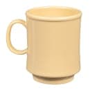 GET 8 oz Plastic Coffee Mug, Yellow (TM-1308-SQ) thumbnail 2