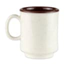 GET 8 oz Plastic Coffee Mug, White (TM-1308-U) thumbnail 2