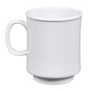 GET 8 oz Plastic Coffee Mug, White (TM-1308-W) thumbnail 2