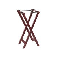 GET 38" Tray Stand, Hardwood, Mahogany (TSW-105) thumbnail 8