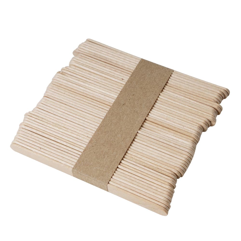 Rofson 4 1/2" Wood Ice Pop Sticks (POP50)