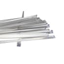 Rofson 4 1/2" Plastic Prism Pick, Clear (PRCLR45) thumbnail 3