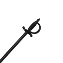 Rofson Plastic Sword Pick, Black (PSPB) thumbnail 2