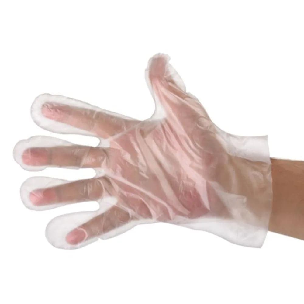 Rofson Disposable TPE Hybrid Gloves - Opaque, Small (TPES3200)