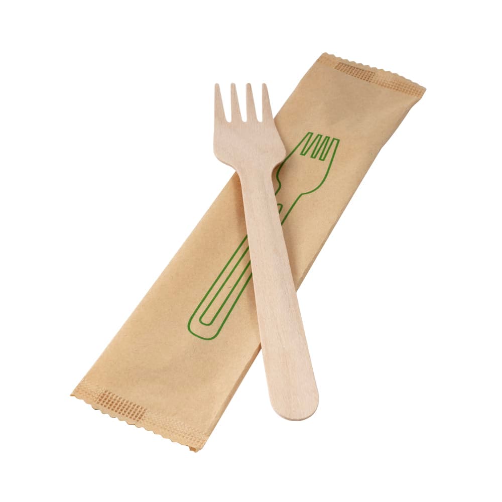 Rofson Disposable Fork, Wood (WFPW)