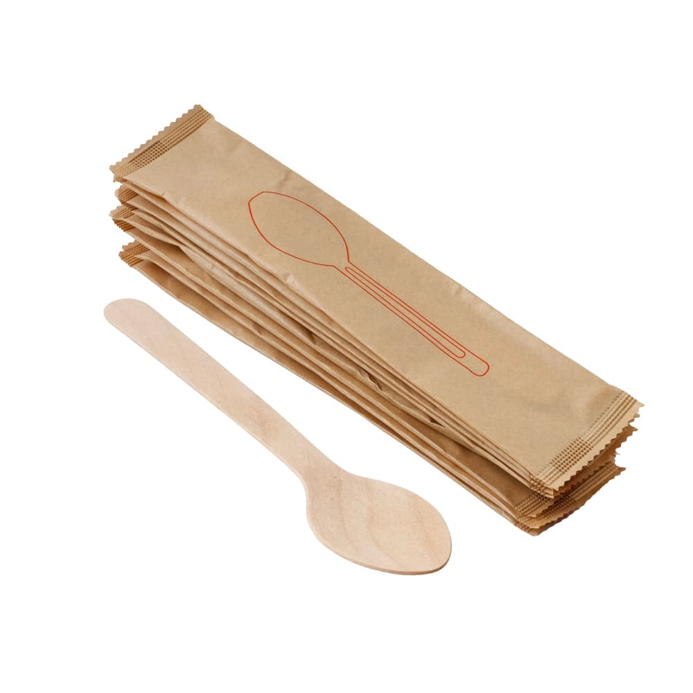Rofson Disposable Spoon, Wood (WSPW)