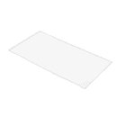 Risch Single Pocket Vinyl Menu Cover, 4 1/4"W x 14"H, Clear (100 4.25X14) thumbnail 2
