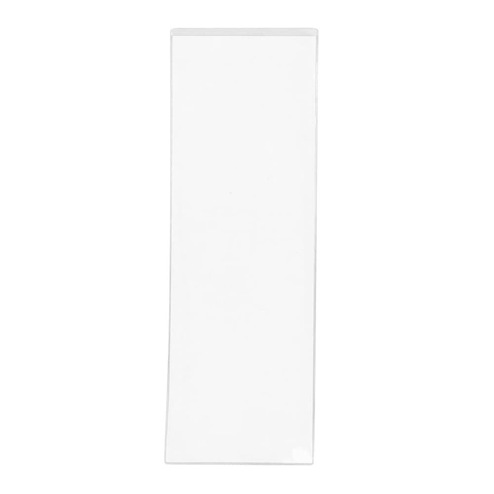 Risch Single Pocket Vinyl Menu Cover, 5 1/2"W x 17"H, Clear (100 5.5X17)