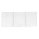 Risch Triple Pocket Vinyl Menu Cover, 8 1/2"W x 11"H, Clear (300 8.5X11) thumbnail 3
