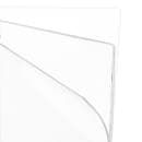 Risch Triple Pocket Vinyl Menu Cover, 5 1/2"W x 8 1/2"H, Clear (61 5.5x8.5) thumbnail 5