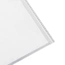 Risch Triple Pocket Vinyl Menu Cover, 8 1/2"W x 11"H, Clear (61 8.5X11) thumbnail 4