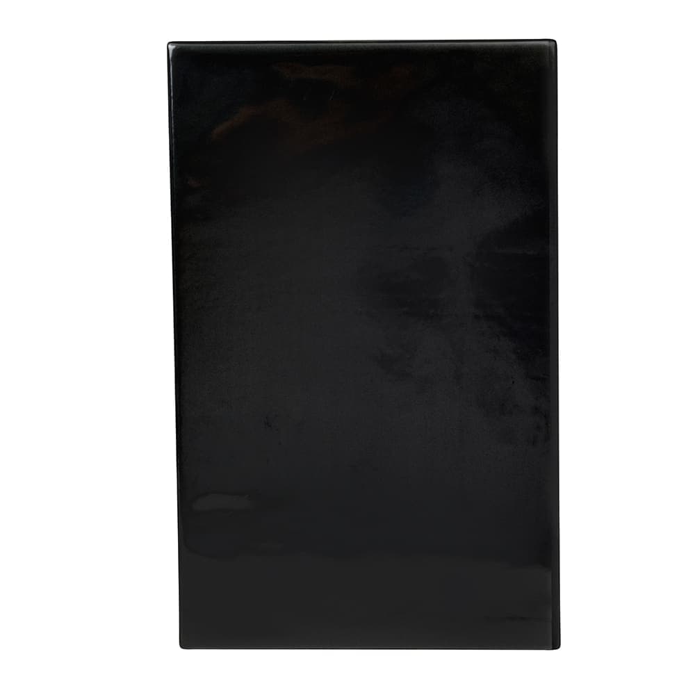 Risch Double Sided Tuscan Menu Board w/ Vinyl Pockets, 11" x 17", Black (TMB-1P2V-S 11X17 BLACK)