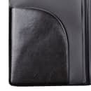 Risch Wait Staff Pad Holder w/ Metal Clip for 5" x 9" Pads - Vinyl, Black (WPHDX CLIP) thumbnail 5